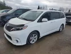 Salvage cars for sale at Bowmanville, ON auction: 2015 Toyota Sienna Sport