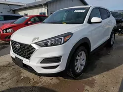 Salvage cars for sale at Pekin, IL auction: 2019 Hyundai Tucson SE