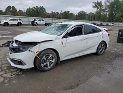 Salvage cars for sale at Shreveport, LA auction: 2019 Honda Civic LX