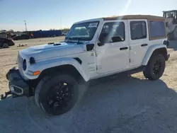 Vehiculos salvage en venta de Copart Arcadia, FL: 2021 Jeep Wrangler Unlimited Sahara 4XE