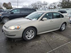 Salvage cars for sale at Moraine, OH auction: 2012 Chevrolet Impala LT