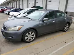 Salvage cars for sale from Copart Louisville, KY: 2008 Honda Accord EX