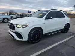 Salvage cars for sale at Central Square, NY auction: 2021 Mercedes-Benz GLE 63 AMG 4matic