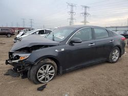 Salvage cars for sale at Elgin, IL auction: 2018 KIA Optima LX