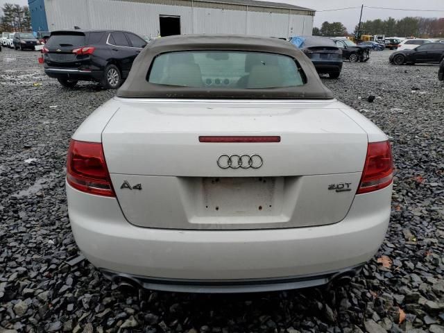 2009 Audi A4 2.0T Cabriolet Quattro