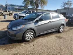 Salvage cars for sale at Albuquerque, NM auction: 2013 Hyundai Accent GLS