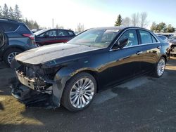 Cadillac salvage cars for sale: 2017 Cadillac CTS Premium Luxury