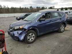 Salvage cars for sale at Windham, ME auction: 2013 Honda CR-V LX