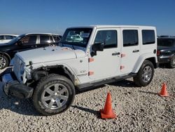 Salvage cars for sale from Copart Temple, TX: 2017 Jeep Wrangler Unlimited Sahara