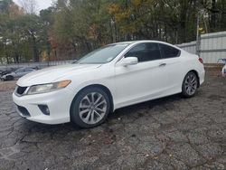 Salvage cars for sale at Austell, GA auction: 2015 Honda Accord EXL