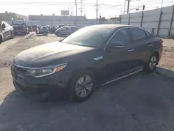 Salvage cars for sale at Sun Valley, CA auction: 2018 KIA Optima Hybrid