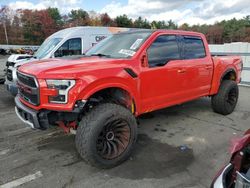 Salvage cars for sale at Exeter, RI auction: 2018 Ford F150 Raptor