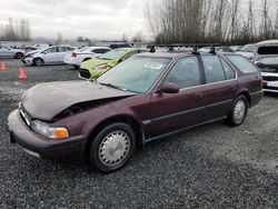 1991 Honda Accord EX en venta en Arlington, WA