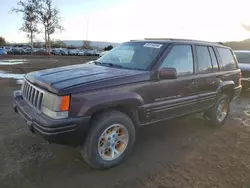 Salvage cars for sale at San Martin, CA auction: 1996 Jeep Grand Cherokee Limited