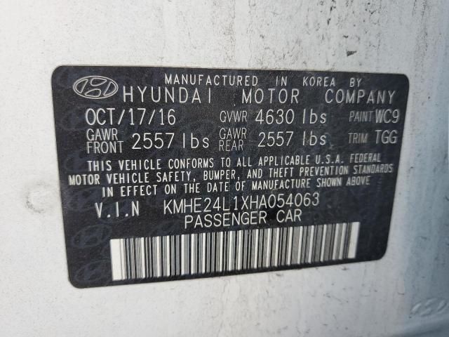 2017 Hyundai Sonata Hybrid