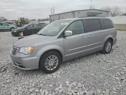 Salvage cars for sale at Barberton, OH auction: 2015 Chrysler Town & Country Touring L