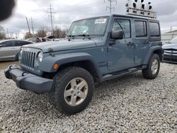 Salvage SUVs for sale at auction: 2014 Jeep Wrangler Unlimited Sport