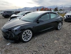 Salvage cars for sale from Copart Cleveland: 2022 Tesla Model 3