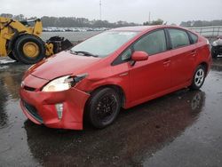 Salvage cars for sale from Copart Dunn, NC: 2013 Toyota Prius