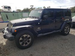 Jeep salvage cars for sale: 2012 Jeep Wrangler Unlimited Sport