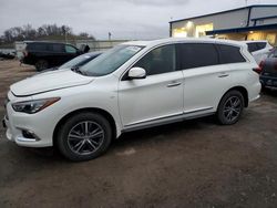 Salvage cars for sale at Mcfarland, WI auction: 2017 Infiniti QX60