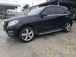 Salvage cars for sale at Loganville, GA auction: 2017 Mercedes-Benz GLE 350 4matic