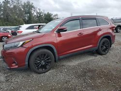 Carros salvage a la venta en subasta: 2019 Toyota Highlander SE