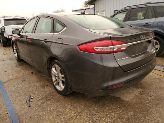 2018 Ford Fusion SE Hybrid