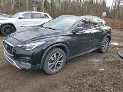 Salvage cars for sale from Copart Cookstown, ON: 2017 Infiniti QX30 Base