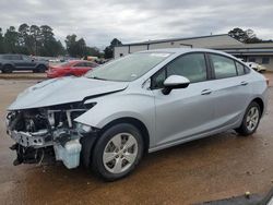 Salvage cars for sale from Copart Longview, TX: 2018 Chevrolet Cruze LS