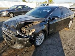 Buy Salvage Cars For Sale now at auction: 2015 Ford Fusion SE Phev