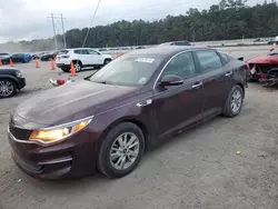 Salvage cars for sale at Greenwell Springs, LA auction: 2016 KIA Optima LX