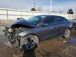 Salvage cars for sale at Littleton, CO auction: 2021 KIA Forte FE