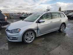 2017 Volkswagen Golf Sportwagen S en venta en Eugene, OR