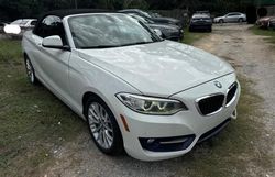 BMW salvage cars for sale: 2016 BMW 228 I Sulev