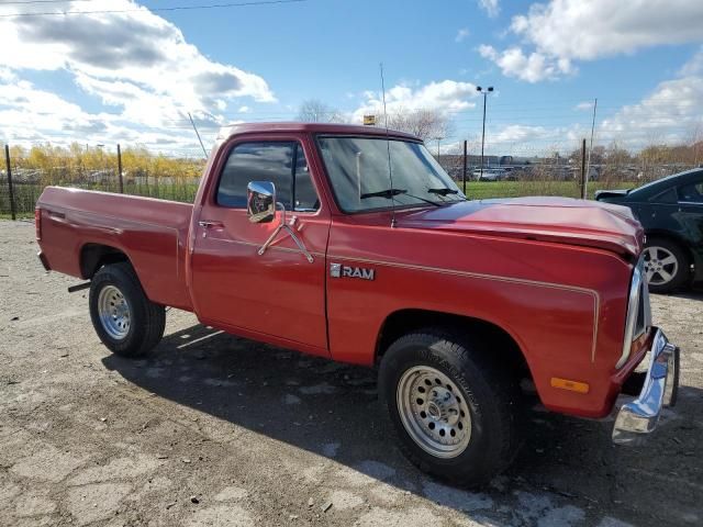 1985 Dodge D-SERIES D100