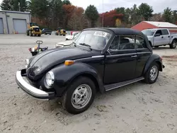 Salvage cars for sale at Mendon, MA auction: 1975 Volkswagen 2 Door