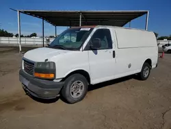 Salvage trucks for sale at San Diego, CA auction: 2005 GMC Savana G1500