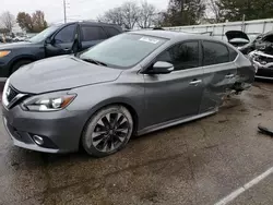 Nissan Vehiculos salvage en venta: 2018 Nissan Sentra S