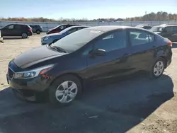 Salvage cars for sale at Fredericksburg, VA auction: 2017 KIA Forte LX