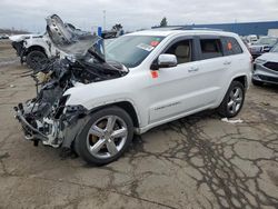 Salvage Cars with No Bids Yet For Sale at auction: 2014 Jeep Grand Cherokee Overland