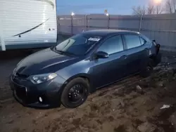 Toyota Corolla Vehiculos salvage en venta: 2016 Toyota Corolla L