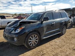 Salvage cars for sale at Colorado Springs, CO auction: 2011 Lexus LX 570