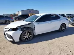 Salvage cars for sale at Amarillo, TX auction: 2023 Toyota Camry SE Night Shade