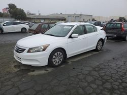 Salvage cars for sale at Martinez, CA auction: 2012 Honda Accord LX