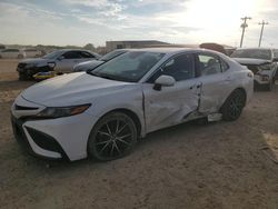 Salvage cars for sale at San Antonio, TX auction: 2023 Toyota Camry SE Night Shade