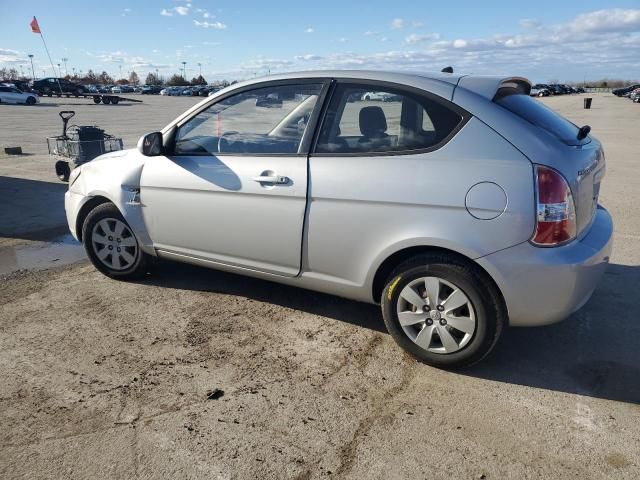 2010 Hyundai Accent Blue