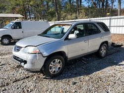 Acura salvage cars for sale: 2002 Acura MDX