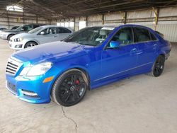 Mercedes-Benz salvage cars for sale: 2013 Mercedes-Benz E 350