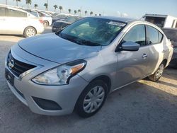 Nissan salvage cars for sale: 2018 Nissan Versa S